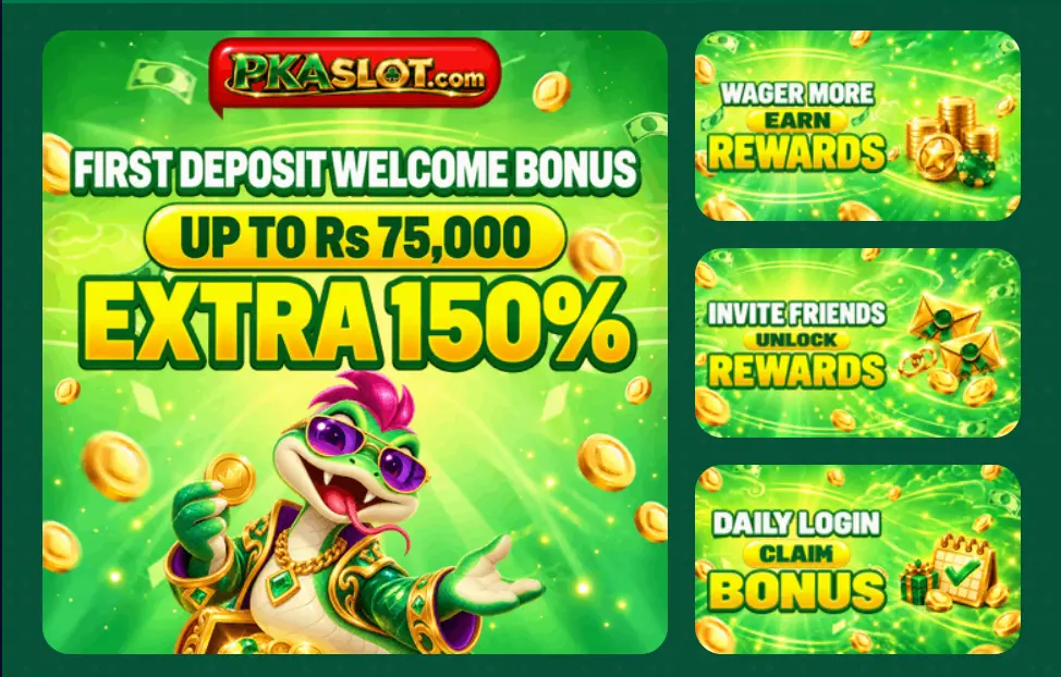 pkaslot rewards and bonuses